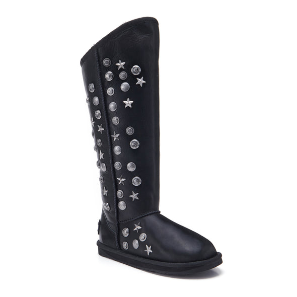 ANGEL TALL SATIN BLACK - australialuxecoeu