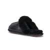 CLOSED MULE GLITTER BLACK - australialuxecoeu