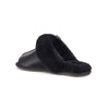 CLOSED MULE SATIN BLACK - australialuxecoeu