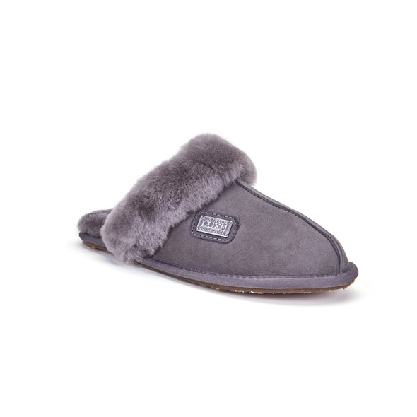 CLOSED MULE GRAY - australialuxecoeu