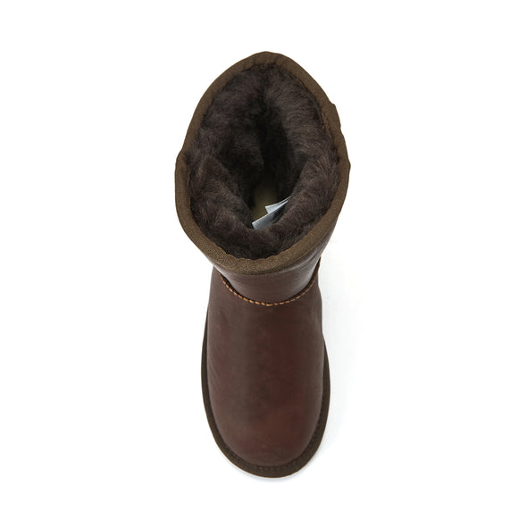 COSY SHORT LEATHER BEVA - australialuxecoeu