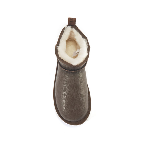 COSY ULTRA SHORT LEATHER BEVA - australialuxecoeu