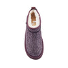 COSY ULTRA SHORT PLATFOAM GLITTER PLUM - Australia Luxe Co Europe
