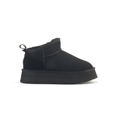 COSY ULTRA SHORT PLATFOAM BLACK - australialuxecoeu