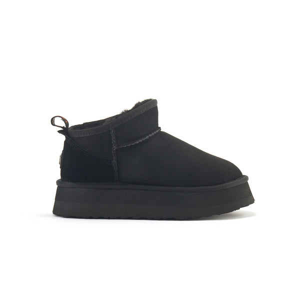 COSY ULTRA SHORT PLATFOAM BLACK - australialuxecoeu