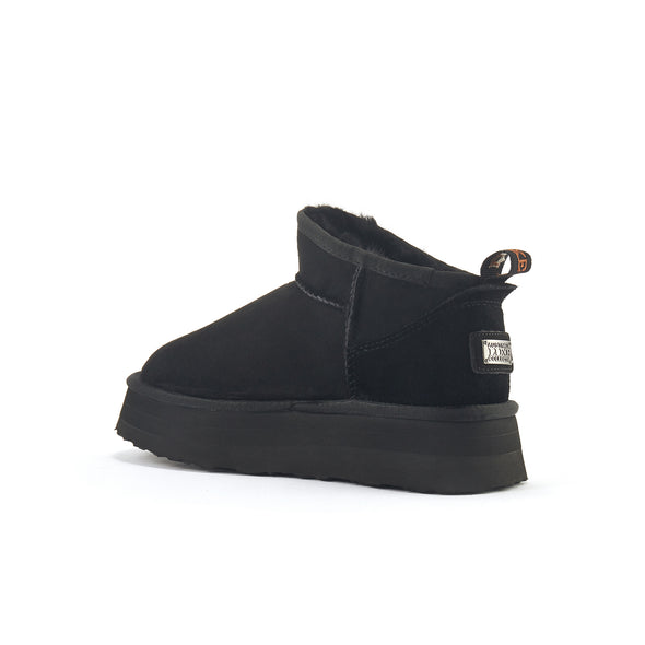 COSY ULTRA SHORT PLATFOAM BLACK - australialuxecoeu