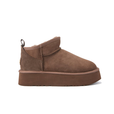 COSY ULTRA SHORT PLATFOAM BURNT - australialuxecoeu