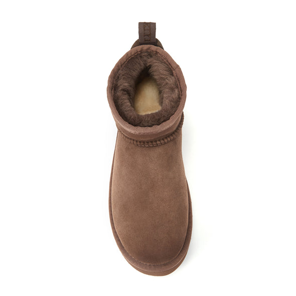 COSY ULTRA SHORT PLATFOAM BURNT - australialuxecoeu