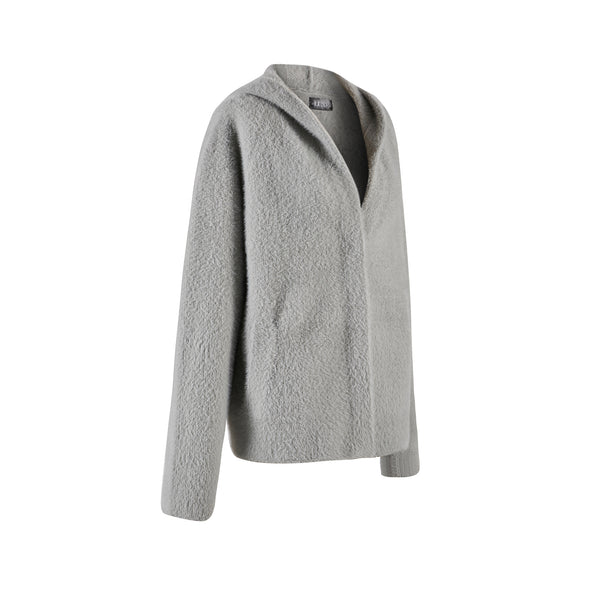 FAB HOODIE ICE GRAY - australialuxecoeu