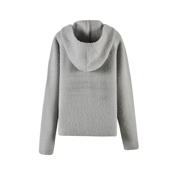 FAB HOODIE ICE GRAY - australialuxecoeu