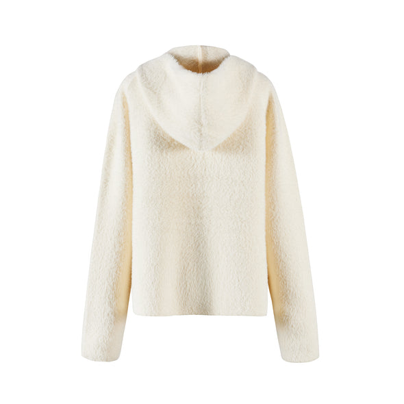 FAB HOODIE WHITE - australialuxecoeu