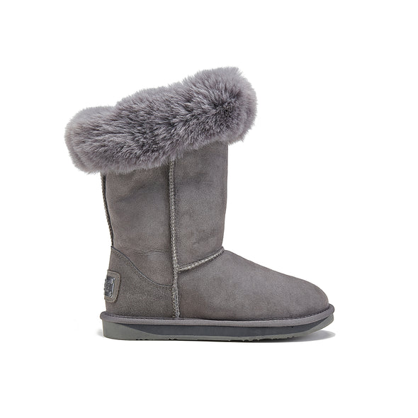 FOXY SHORT GRAY - australialuxecoeu