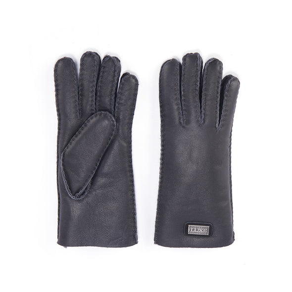 GLOVES LEATHER GRAPHITE - Australia Luxe Co Europe