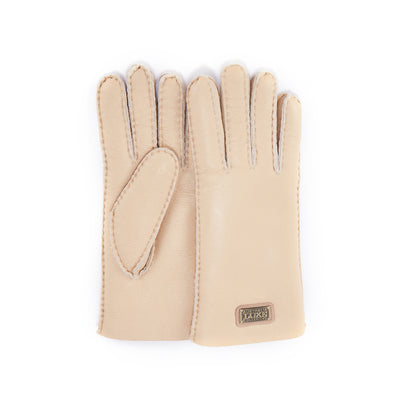 GLOVES LEATHER SAND - Australia Luxe Co Europe