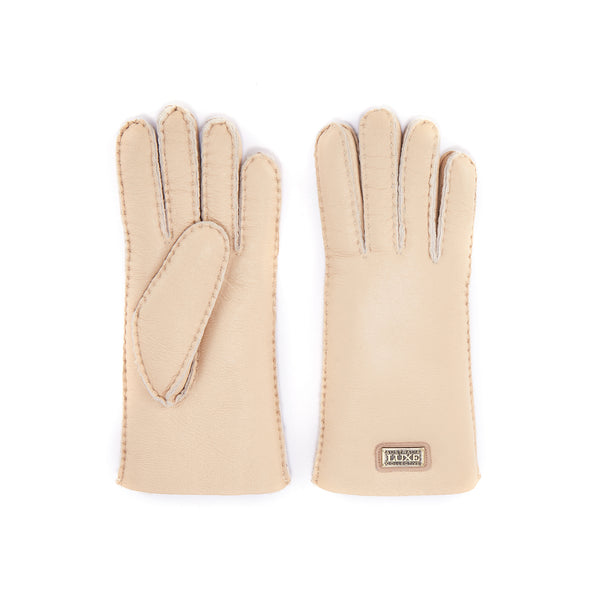 GLOVES LEATHER SAND - Australia Luxe Co Europe