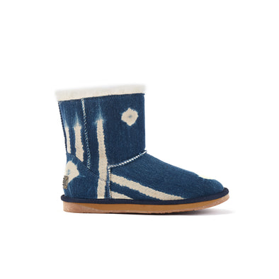 HERITAGE SHORT INDIGO - australialuxecoeu