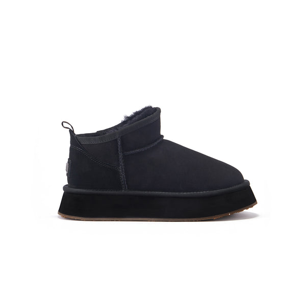 KIDS COSY ULTRA PLATFOAM BLACK - Australia Luxe Co Europe