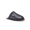 MENS CLOSED MULE LEATHER BLACK - Australia Luxe Co Europe