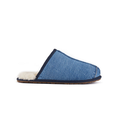 MENS CLOSED MULE DENIM - australialuxecoeu