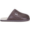 MENS CLOSED MULE LEATHER GRAY - Australia Luxe Co Europe