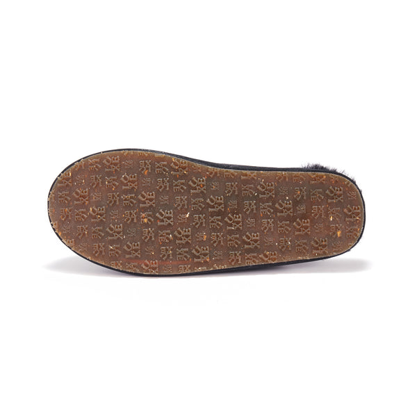 MENS CLOSED MULE BLACK - australialuxecoeu