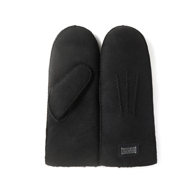 MITTS SUEDE BLACK - australialuxecoeu