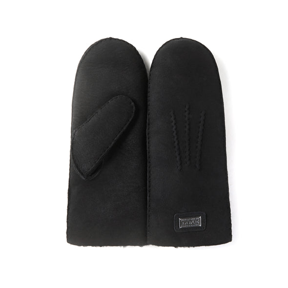 MITTS SUEDE BLACK - australialuxecoeu