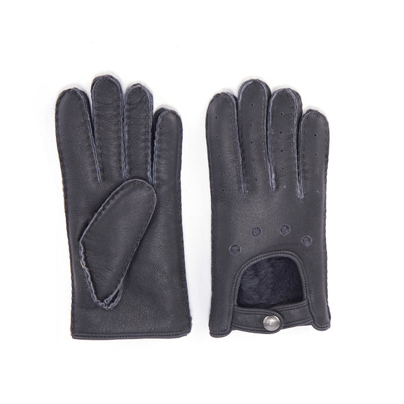MOTO GLOVES LEATHER GRAPHITE - Australia Luxe Co Europe